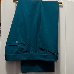 Teal color Lane Bryant dress pants